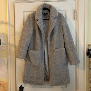 Sherpa long coat